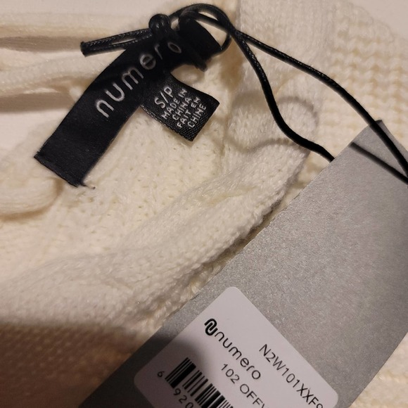 Numero Off White Knit Sweater - Picture 8 of 9